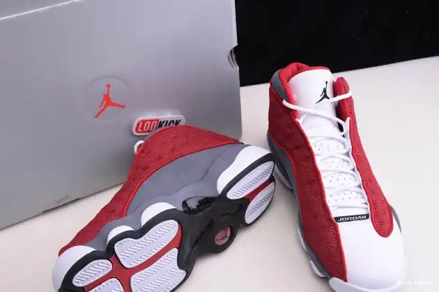 Cheap Air Red 13 Retro 414571-600 Flint Jordan Gym Grey 0601